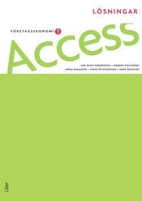 Access 1, Lösningar
