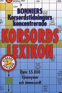 Bonniers korsordstidningars koncentrerade korsordslexikon