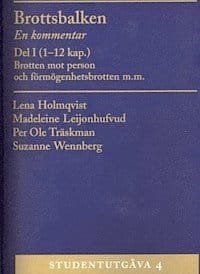 brottsbalken 1 studentutgåva 4/2005