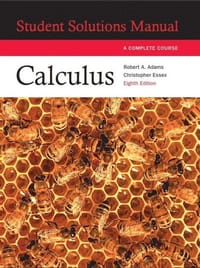 Calculus:Complete course student solutions manual