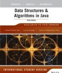 Data Structures and Algorithms in Java