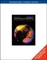 First Course in Mathematical Modeling