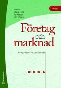 Företag och marknad : Samarbete och konkurrens : textbok