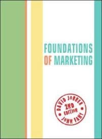 Foundations of Marketing