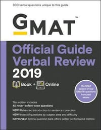 GMAT Official Guide Verbal Review 2019