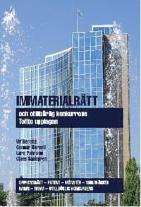 Immaterialrätt och otillbörlig konkurrens - upphovsrätt - patent - mönster - varumärken - namn - firma - otillbörlig konkurrens