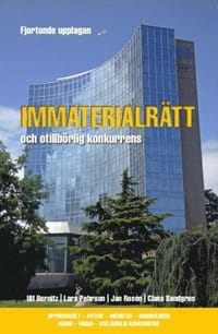 Immaterialrätt och otillbörlig konkurrens - upphovsrätt - patent - mönster - varumärken - namn - firma - otillbörlig konkurrens