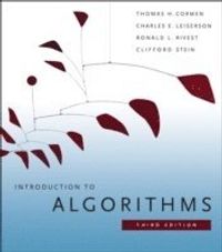 Introduction to Algorithms