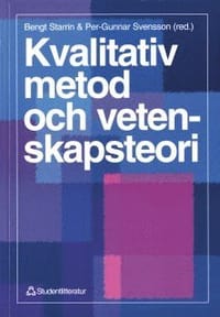Kvalitativ Metod Och Vetenskapsteori