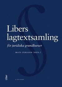 Libers lagtextsamling för juridiska grundkurser