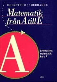 Matematik från A till E: Bok A