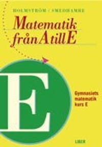 Matematik från A till E: Bok E