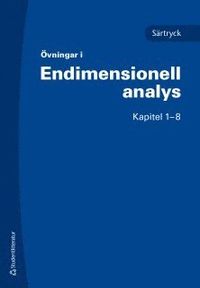 Övningar i endimensionell analys : särtryck kap. 1-8