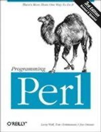 Programming Perl 3rd Edition