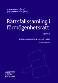 Rättsfallssamling i förmögenhetsrätt Vol. 2, Allmän avtalsrätt & kontraktsrätt