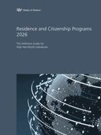 Residence and Citizenship Programs 2026: The Definitive Guide for High ...