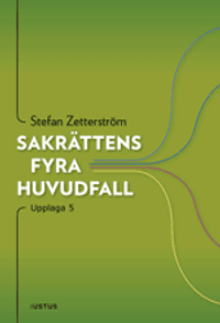 Sakrättens fyra huvudfall