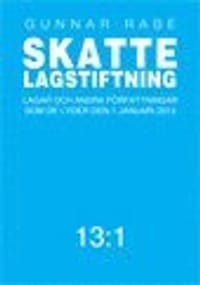 Skattelagstiftning 2013:1