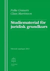 Studiematerial för juridisk grundkurs