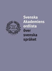 Svenska Akademiens ordlista