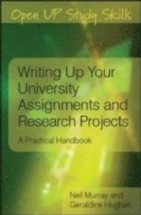 Writing up your University Assignments and Research Projects
