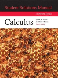 Calculus:Complete course student solutions manual