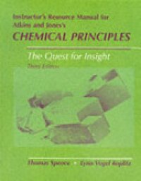 CHEMICAL PRINCIPLES; INSTRUCTORS RESOURCE SOLUTIONS MANUAL