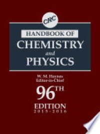 CRC Handbook of Chemistry and Physics, 96th Edition