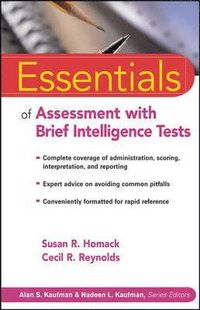 Essentials of Assessment with Brief Intelligence Tests