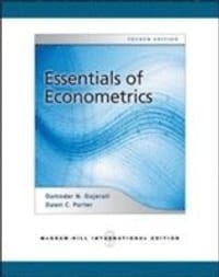 Essentials of Econometrics (Int