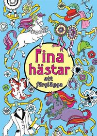 Fina hästar att färglägga