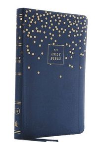 KJV, Thinline Bible Youth Edition, Leathersoft, Blue, Red Letter, Comfort Print