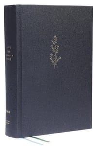NET, Young Women Love God Greatly Bible, Blue Cloth-bound Hardcover, Comfort Print