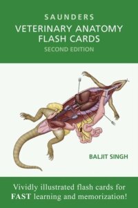 Veterinary Anatomy Flash Cards -- E-Book (e-bok)