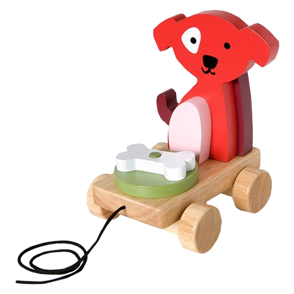 Rosso Pull Along Hund