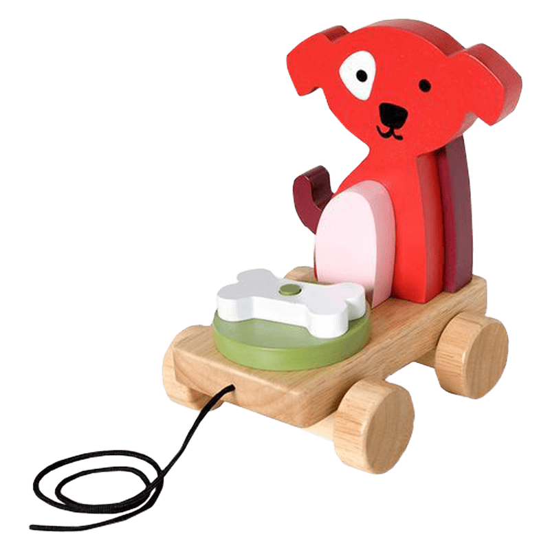 Rosso Pull Along Hund