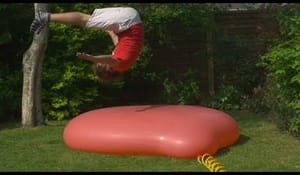 Vattenballonger i slowmotion