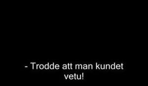 Svensk fylle-dialekt (när den är som konstigast..)