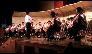 Sjukt gitarr-orkester (Jurassic park-theme)