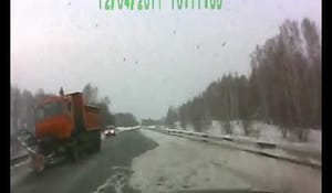 Sinnessjuk tur, inte många metrar från en säker död..